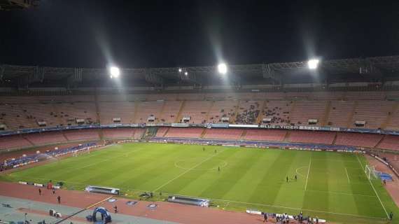 Napoli-Parma: biglietti in vendita fino alle 19 di domani sera