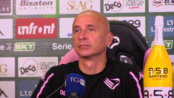 Palermo, Corini: "Parma squadra più forte del campionato, c'è rammarico"