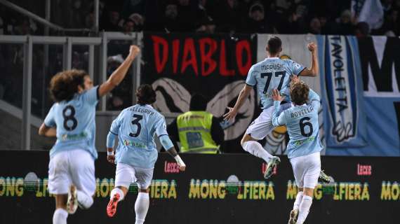 Serie A, al Via del Mare la decide Marusic: la Lazio supera il Lecce