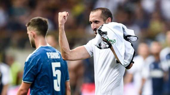Juventus, Chiellini: "Oggi non era facile, il Parma in casa è pericoloso"