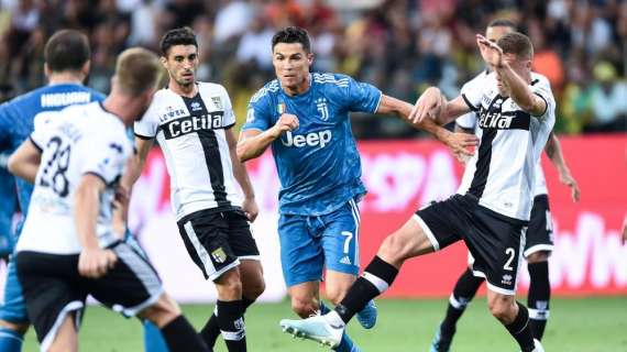 Parma-Juventus, la photogallery della prima partita della Serie A 2019/2020