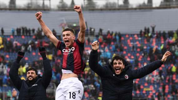 Serie A, un super Bologna schianta l'Udinese: 3-0 al Dall'Ara
