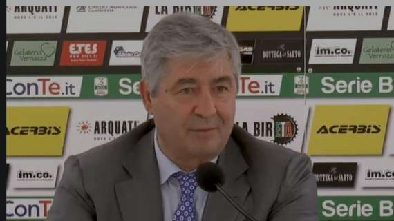 Frosinone, Angelozzi: "Ricordate il Parma l'anno scorso? Si è salvato con difficoltà. La B è difficilissima"