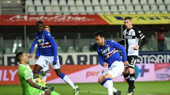 Parma-Sampdoria, la moviola del Corriere dello Sport: "Regolare il gol di Yoshida"