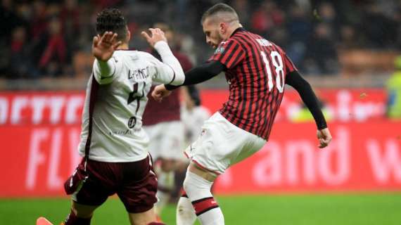 Serie A, il Milan inguaia il Torino, prossimo avversario dei crociati