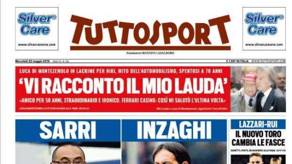 Tuttosport: "Sarri e Inzaghi: la nostra Juve"