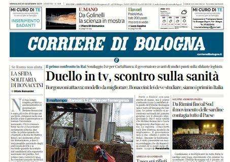 Corriere di Bologna: "Ma il Dall’Ara? Nessuno vuole realizzare i lavori"