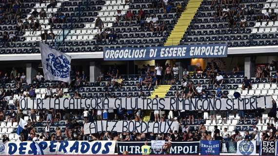 L'Empoli cerca il calore dei suoi tifosi: biglietti a due euro per la sfida al Parma