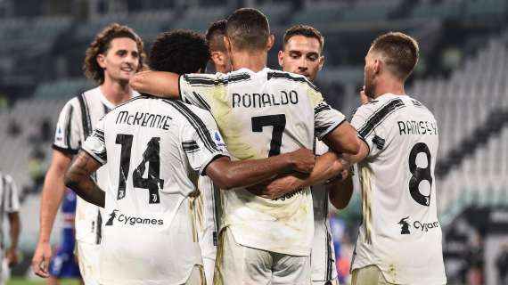 Serie A, buona la prima per Pirlo: tris della Juventus alla Samp