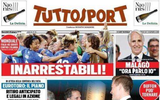 Tuttosport: "Juve-De Ligt accordo! Inter, si sblocca Lukaku"