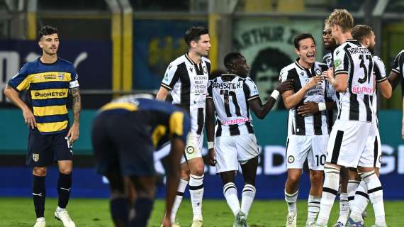 Parma-Udinese 2-3, così non va. Altri errori imperdonabili, i gialloblu regalano il successo ai friulani