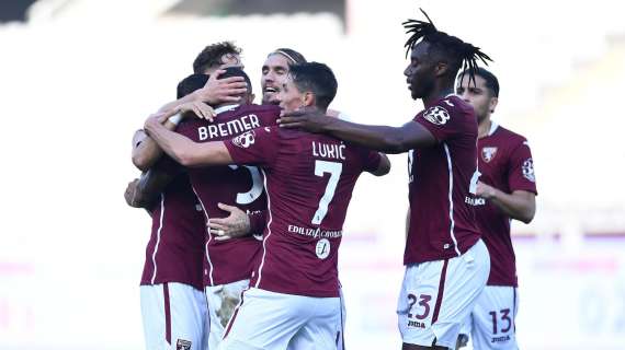 Coppa Italia, Torino facile sulla Virtus Entella. Alle 17 il Derby della Lanterna