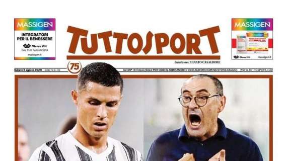 L'apertura di Tuttosport sull'allenatore della Juventus: "Sarri out"