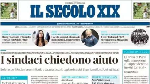 Capozucca a Il Secolo XIX: "Genoa e Parma fuori concorso"