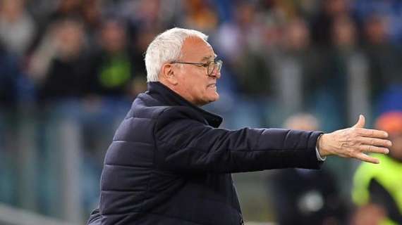 Roma, Ranieri a Sky: "Che emozione lo striscione dei tifosi. Mi hanno reso felice"