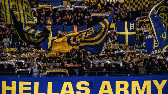 Parma-Hellas Verona, saranno 1314 i tifosi scaligeri al Tardini