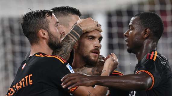 VIDEO - La Roma torna a vincere contro un buon Frosinone: reti di Lukaku e Pellegrini