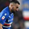 Sampdoria - Pisa, al 64' Coda si fa murare da Calabresi dopo l'errore di Marin