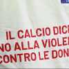 Sampdoria presente con Bereszynski al Wall of Dolls contro la violenza sulle donne