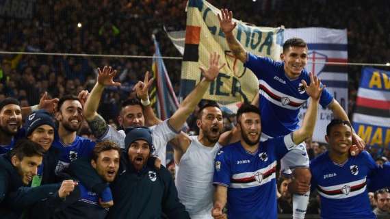 Statistiche Serie A: Samp settima per tiri e nona per cross