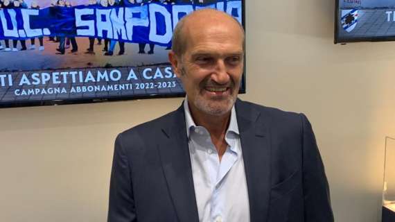 Sampdoria, la conferenza stampa del Presidente Lanna a SampCity (Video)
