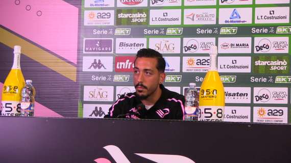 Palermo, Di Mariano: "Sosta per migliorare, vogliamo punti in casa con la Sampdoria"