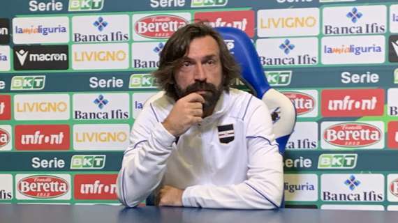 Sampdoria, Pirlo: "Complimenti ai miei ragazzi. Ai play-off si azzera tutto"