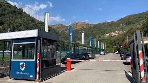 Sampdoria, martedì la ripresa in vista del Sassuolo