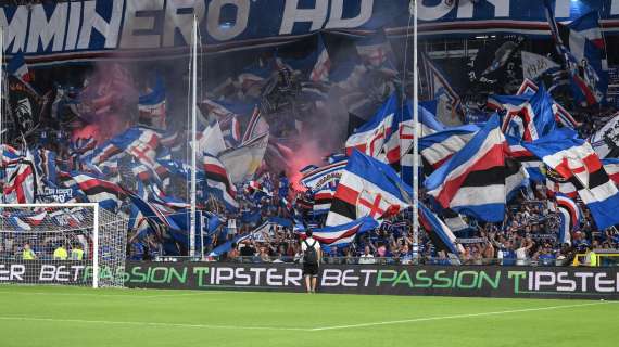 Sampdoria - Mantova, il ruggito della Sud al 90'!