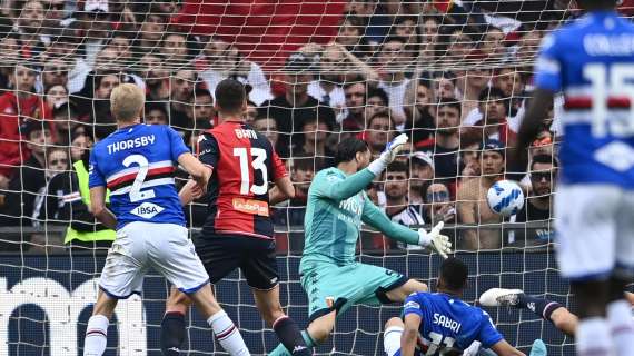 Sampdoria batte Genoa, Cattaneo: "A Genova il massimo vincere un Derby"