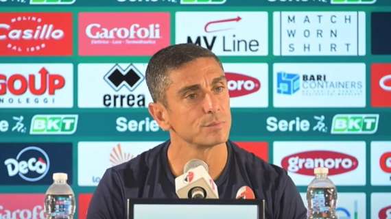 Bari, Longo: "Non scontata la partita fatta con la Sampdoria malgrado il rosso"