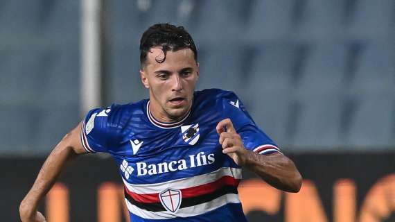 La Sampdoria celebra il primo gol di Giordano: "Credi nei tuoi sogni"