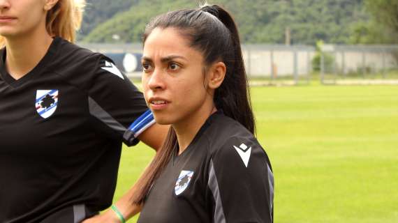 Ana Lucia Martinez: "Il cuore è con te. Forza Sampdoria"