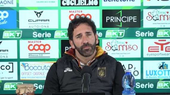 Catanzaro, Caserta: “Con l’uomo in meno, abbiamo creato più noi che la Sampdoria”
