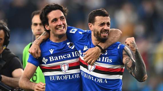 Sampdoria, Augello: "Stagione con difficoltà ma ne siamo usciti a testa alta"