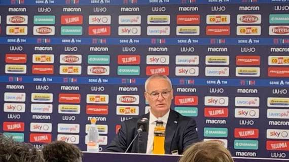 Ranieri in conferenza: "Lottando e soffrendo possiamo fare cose buone. La squadra sta bene"