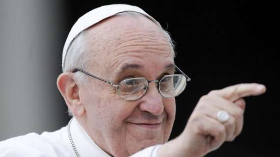Il benvenuto blucerchiato a Papa Francesco