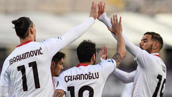 Milan-Sassuolo: Ibrahimovic, Bennacer, Theo Hernandez, Calhanoglu out?