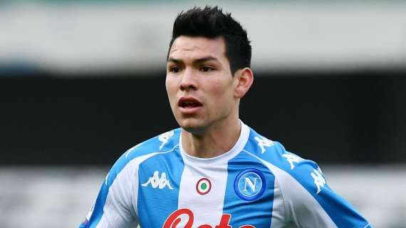 Infortunio Lozano: difficile il recupero per Sassuolo-Napoli