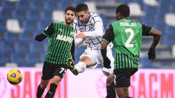 Sassuolo Inter LIVE 0-3: cronaca, tabellino e risultato finale