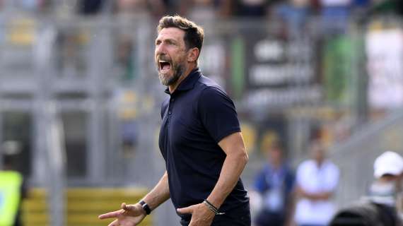 Di Francesco: "A Sassuolo i calciatori non erano abituati al doppio impegno, era difficile"