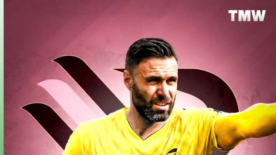 Il Palermo celebra il ritorno in campo di Sirigu