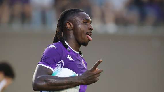 Conference League - Vittoria esterna dei viola, espulso Kean