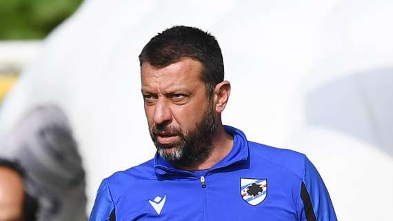 La Sampdoria torna ad allenarsi in vista del Toro. Allenamento in due gruppi