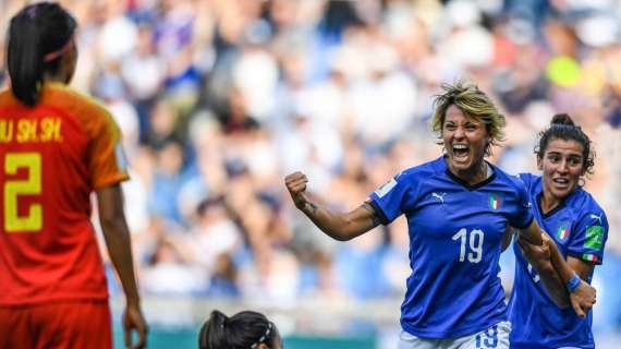 Mondiali femminili, l'Italia va ai quarti. Battuta la Cina per 2-0