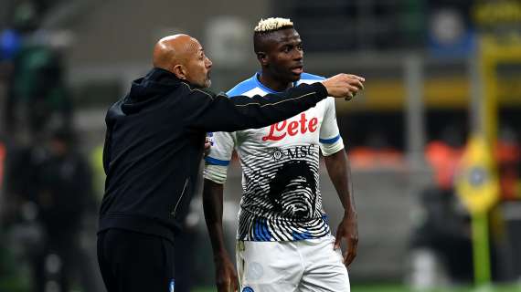 Napoli, lungo stop per Osimhen