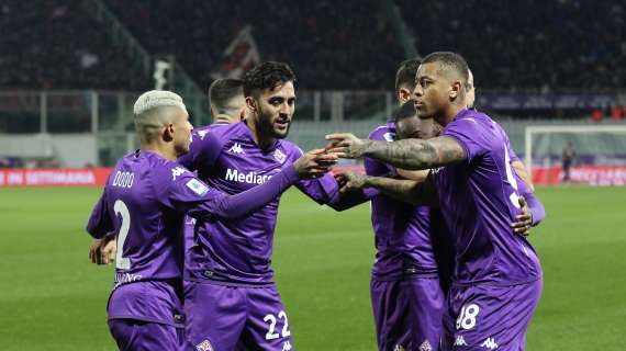 Fiorentina-Milan 2-1, Italiano torna a vincere anche in casa