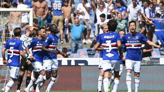 Serie A: tris della Sampdoria a Empoli. Caputo e Candreva mattatori