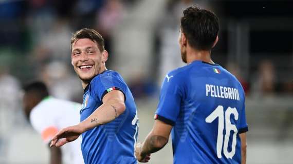 Belotti in gol con l'Italia, suo il 3-0 parziale nella ripresa