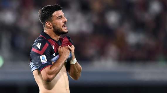 Bologna-Empoli 3-0: tripletta di Orsolini che entra nella storia